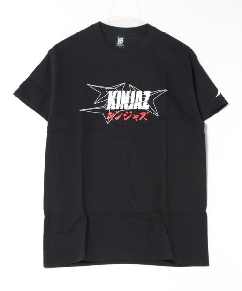 ARCHIVER(アーカイバ)の「【KINJAZ】Graphic T(Tシャツ/カットソー・メンズ・ホワイト/ブラック・LARGE/MEDIUM)」の1枚目の写真