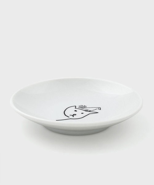 オリジナルモチーフ 丸型 ティーバッグトレー【553967 TRAYR】（食器