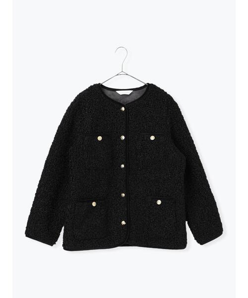 sm2rhythm（サマンサモスモスリズム）の「ボアムートンジャケット