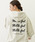MILKFED.i~NtFhj́uEXTENDED ICING LOGO ZIP UP HOODIEip[J[jvbI[g~[