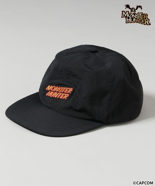 RAGEBLUE(レイジブルー)の「【MONSTER HUNTER/モンスターハンター】コラボ刺繍キャップ(キャップ・メンズ・ブラック・FREE)」の1枚目の写真