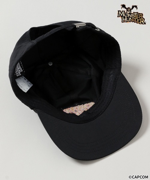 RAGEBLUE(レイジブルー)の「【MONSTER HUNTER/モンスターハンター】コラボ刺繍キャップ(キャップ・メンズ・ブラック・FREE)」の2枚目の写真