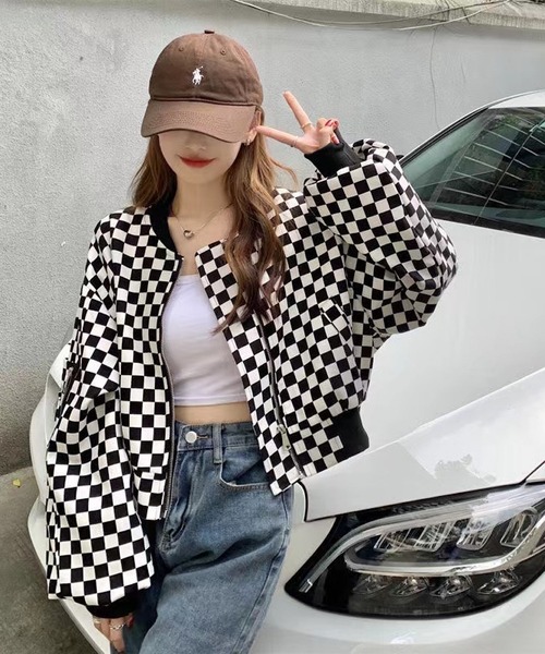 ブラックホワイトチェック柄ジャケット チェック柄シャツジャケット - オフホワイト | ZARA Japan / 日本