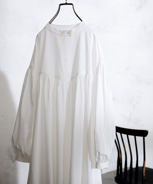 soulberry(ソウルベリー)の「シロフクロウのワンピース(ワンピース・レディース・ホワイト・M/L/LL/3L)」の4枚目の写真