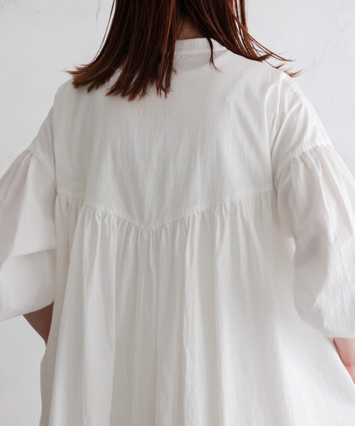 soulberry(ソウルベリー)の「シロフクロウのワンピース(ワンピース・レディース・ホワイト・M/L/LL/3L)」の9枚目の写真
