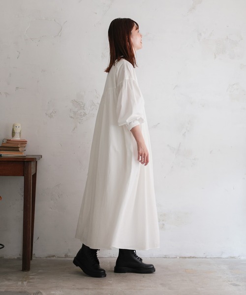 soulberry(ソウルベリー)の「シロフクロウのワンピース(ワンピース・レディース・ホワイト・M/L/LL/3L)」の15枚目の写真