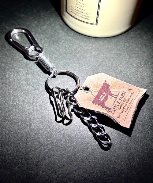 【新品・未使用】ドゥーズィエムクラス★BTN Keychain カラビナ付き Deuxieme Classe（ドゥーズィエムクラス）の「BTN Keychain