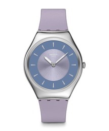 SWATCH（スウォッチ）の「LYRICALLY LAVENDER（アナログ腕時計・メンズ）」