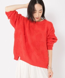 studio CLIP | 5ゲージパイルジャガードプルオーバー(ニット/セーター)