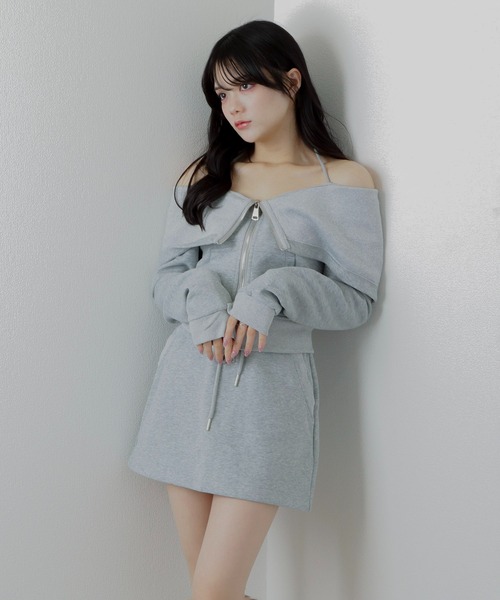 Sweat mini skirt/スウェットミニスカート（スカート）｜M DOLLY