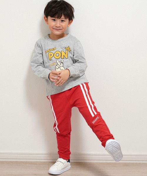 SKAPE（エスケープ）の「ｼﾞｮｶﾞｰﾊﾟﾝﾂ（スウェットパンツ・キッズ・ブラック/レッド/パープル・110cm/100cm/90cm/80ｃｍ/130cm/120cm）」の7枚目の写真