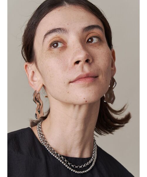 UN3D.（アンスリード）の「4WAY BALL CHAIN NC / 4WAYボールチェーンネックレス（ネックレス・レディース・シルバー/ゴールド・FREE）」の14枚目の写真