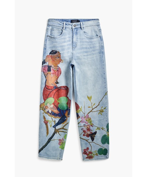Desigual（デシグアル）の「ボーイフレンドデニム（デニムパンツ・レディース・ブルー・34/36/38/40/42/44）」の3枚目の写真