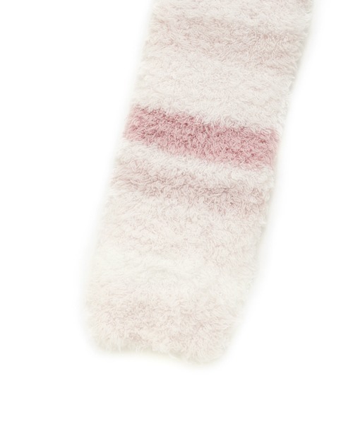 gelato pique（ジェラートピケ）の「ジェラートランダムボーダーレッグウォーマー（レッグウォーマー・レディース・ピンク/ラベンダー・FREE）」の4枚目の写真