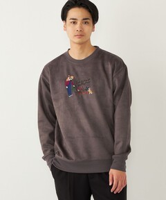 ブランド古着】90S NHSタグ 袖プリント ロンTEE クルーネックTシャツ