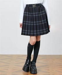 QUNTSTYLE（キュントスタイル）の「ゴムベルト付プリーツスカート　(140～165cm)（スカート）」