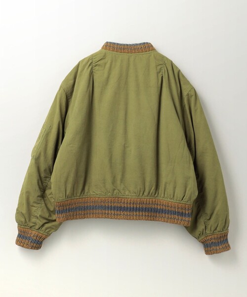 Story mfg.（ストーリーエムエフジー）の「＜STORY mfg.＞ SEED BOMBER/ブルゾン（ブルゾン・メンズ・オリーブ・L）」の2枚目の写真