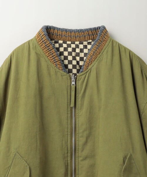 Story mfg.（ストーリーエムエフジー）の「＜STORY mfg.＞ SEED BOMBER/ブルゾン（ブルゾン・メンズ・オリーブ・L）」の3枚目の写真
