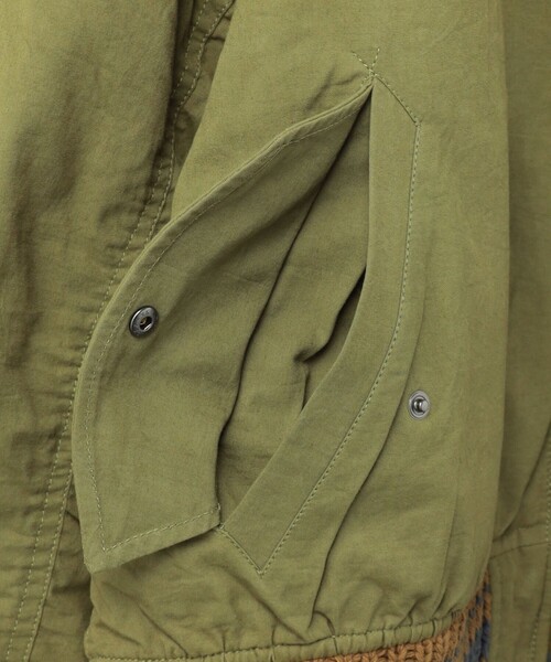 Story mfg.（ストーリーエムエフジー）の「＜STORY mfg.＞ SEED BOMBER/ブルゾン（ブルゾン・メンズ・オリーブ・L）」の6枚目の写真
