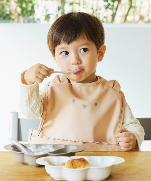 10mois（ディモワ）の「【10mois(ディモワ)】お食事ポーチロン 袖なし ミントグリーン（マグ/哺乳瓶/お食事グッズ・キッズ・ミント・ONE SIZE）」の3枚目の写真