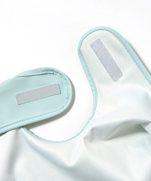 10mois（ディモワ）の「【10mois(ディモワ)】お食事ポーチロン 袖なし ミントグリーン（マグ/哺乳瓶/お食事グッズ・キッズ・ミント・ONE SIZE）」の6枚目の写真