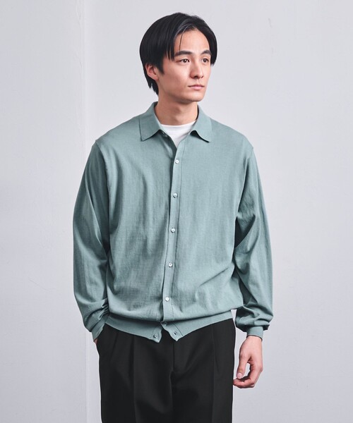 ChairmadeチェアメイドノーカラーデニムジャケットGジャン濃紺48