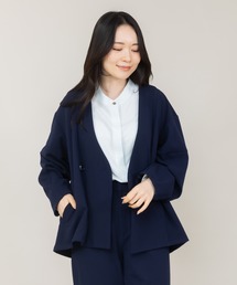 【meeny miny】美シルエット『伸洗』シリーズ 楽美(ラクビ)ジャケット