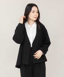 【meeny miny】美シルエット『伸洗』シリーズ 楽美(ラクビ)ジャケット