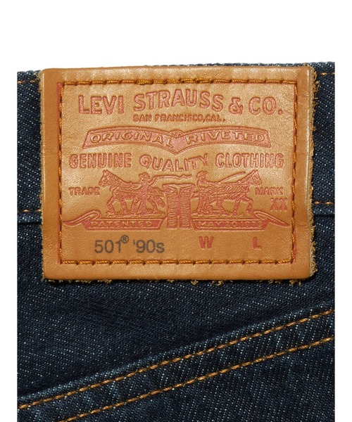 Levi's（リーバイス）の「Levi's/リーバイス 501(R) ジーンズ '90S ウェスタン ダークインディゴ（デニムパンツ・レディース・ダークインディゴブルー・23inch/24inch/25inch/26inch/27inch/28inch）」の16枚目の写真