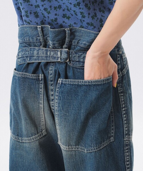 BEAMS BOY（ビームスボーイ）の「【別注】BUZZ RICKSON’s / USED USARMY PANTS（デニムパンツ・レディース・インディゴブルー・MEDIUM）」の16枚目の写真