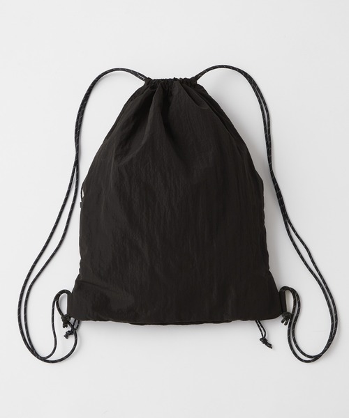 aaee ブラック ナップサック Amazon.co.jp: aeae ナップサック BLACK ブラックドット 黒 AEAE