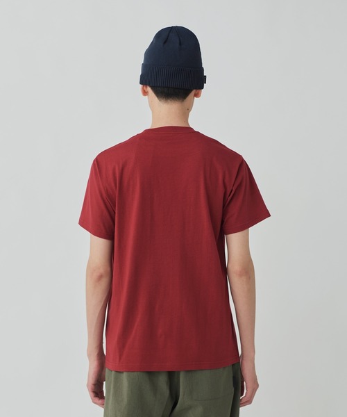 Snow Peak（スノーピーク）の「Soft Cotton Logo Short Sleeve T-Shirt ロゴTシャツ 半袖（Tシャツ/カットソー・メンズ・ネイビー/ベージュ/オレンジ/ホワイト/レッド/ブラック/ブルー・S/M/L/XL/1/XXL）」の10枚目の写真