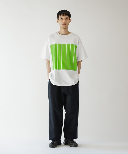 FACETASM（ファセッタズム）の「FACETASM/ファセッタズム BELTED BIG HEART PANTS パンツ（その他パンツ・メンズ・ベージュ/ネイビー・3/4）」の13枚目の写真