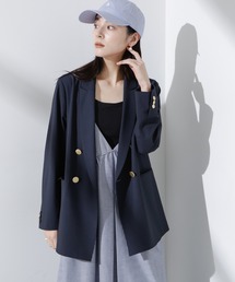 NANO universe | トロストレッチダブルジャケット(セットアップ可)(テーラードジャケット)