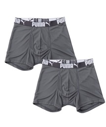 PUMA（プーマ）の「PUMA プーマ ボクサーパンツ 下着 2枚セット メンズ  ストレッチ 前開きタイプ（ボクサーパンツ）」
