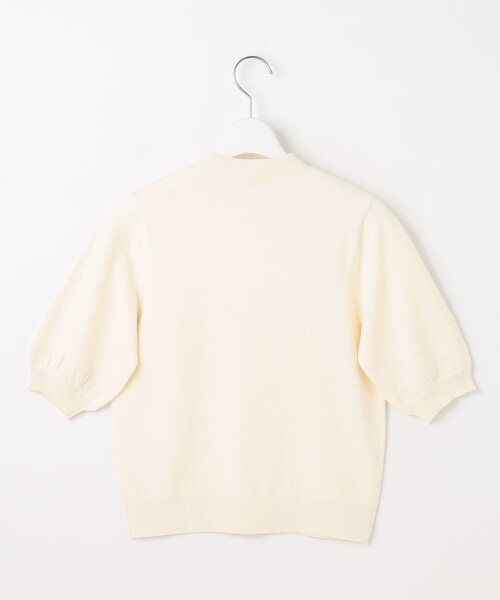 ニット セーター 「UVカット・洗える」シャイニーハーフスリーブ ニット レディース UVカット・洗える】シャイニーハーフスリーブ ニット(508039767