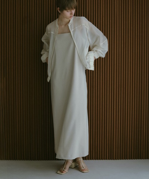 MANOF(マノフ)の「INNER SET 2WAY CAMI ONE PIECE(ワンピース・レディース・ブラック/ベージュ・S/M)」の5枚目の写真