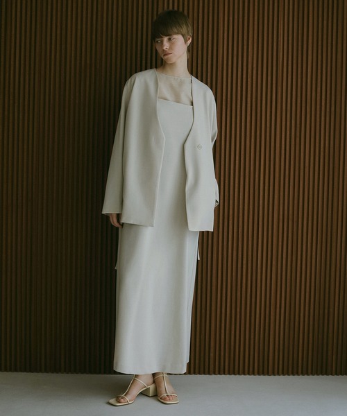 MANOF(マノフ)の「INNER SET 2WAY CAMI ONE PIECE(ワンピース・レディース・ブラック/ベージュ・S/M)」の6枚目の写真