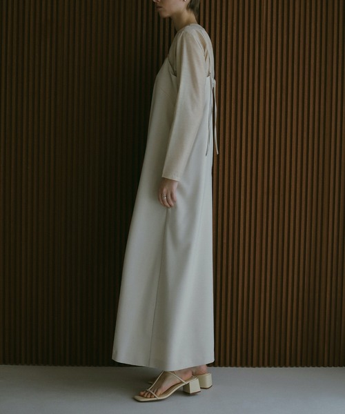 MANOF(マノフ)の「INNER SET 2WAY CAMI ONE PIECE(ワンピース・レディース・ブラック/ベージュ・S/M)」の9枚目の写真