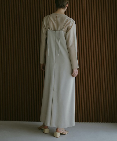 MANOF(マノフ)の「INNER SET 2WAY CAMI ONE PIECE(ワンピース・レディース・ブラック/ベージュ・S/M)」の10枚目の写真