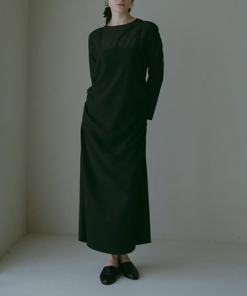 MANOF(マノフ)の「INNER SET 2WAY CAMI ONE PIECE(ワンピース・レディース・ブラック/ベージュ・S/M)」の15枚目の写真