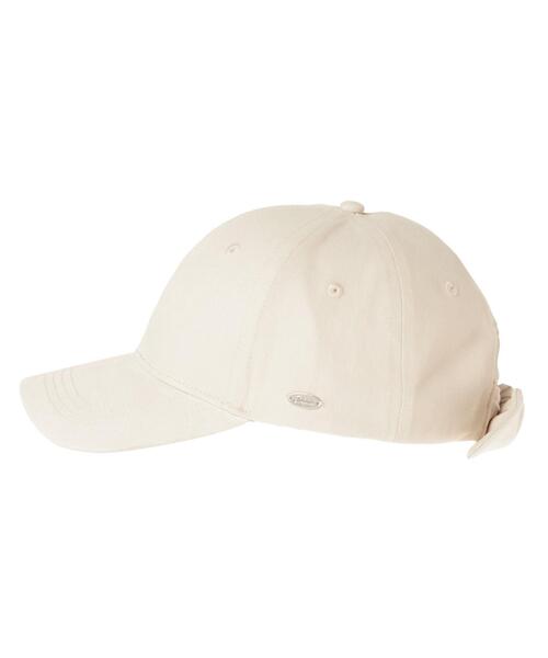 INGNI（イング）の「バックリボンキャップ（キャップ・レディース・アイボリー/ブラック・ONE SIZE）」の5枚目の写真