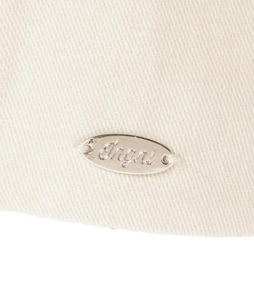 INGNI（イング）の「バックリボンキャップ（キャップ・レディース・アイボリー/ブラック・ONE SIZE）」の8枚目の写真