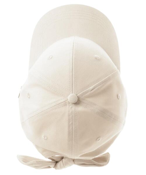 INGNI（イング）の「バックリボンキャップ（キャップ・レディース・アイボリー/ブラック・ONE SIZE）」の10枚目の写真