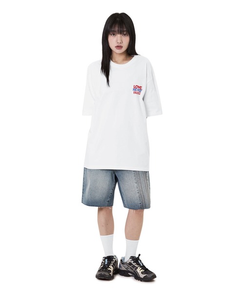 tシャツ 「OY/オーワイ」LOVE TEE/ラブ半袖Tシャツ レディース メンズ OY/オーワイ』LOVE TEE/ラブ半袖Tシャツ（Tシャツ/カットソー
