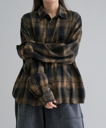 epnok(GvmbN)́yEPNKzTie-dye cut off check shirt / ^C_CJbgIt`FbNVc(Vc/uEX)