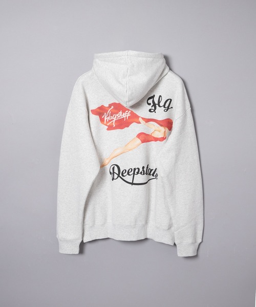 F-LAGSTUF-F(フラグスタフ)の「23AW-FS-31 F/Z HOODIE(パーカー・メンズ・ピンク/グレー/ブラック・MEDIUM/LARGE/X-LARGE)」の5枚目の写真