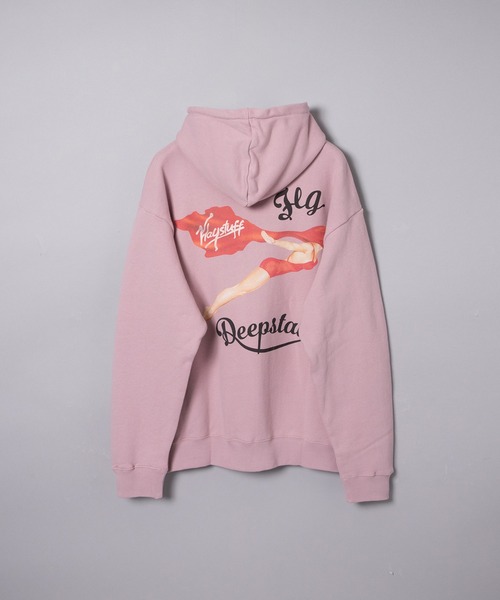 F-LAGSTUF-F(フラグスタフ)の「23AW-FS-31 F/Z HOODIE(パーカー・メンズ・ピンク/グレー/ブラック・MEDIUM/LARGE/X-LARGE)」の6枚目の写真