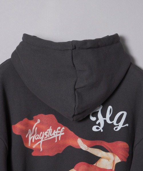 F-LAGSTUF-F(フラグスタフ)の「23AW-FS-31 F/Z HOODIE(パーカー・メンズ・ピンク/グレー/ブラック・MEDIUM/LARGE/X-LARGE)」の8枚目の写真
