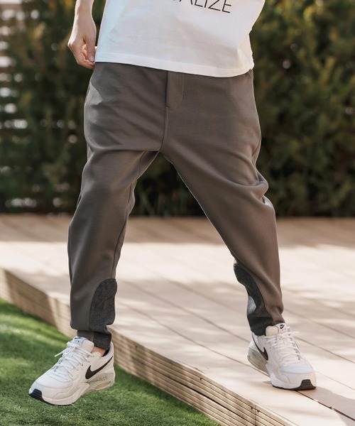 CAMBIO(カンビオ)の「mp13382-裾リブダンボールパンツ(その他パンツ・メンズ・ブラック/ベージュ/カーキ・S/M/L)」の12枚目の写真